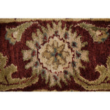 Floral Agra Oriental Area Rug Hand-tufted Wool Carpet - 5'3" x 8'3"