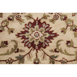 Floral Agra Oriental Area Rug Hand-tufted Wool Carpet - 5'3" x 8'3"