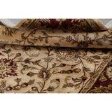 Floral Agra Oriental Area Rug Hand-tufted Wool Carpet - 5'3" x 8'3"