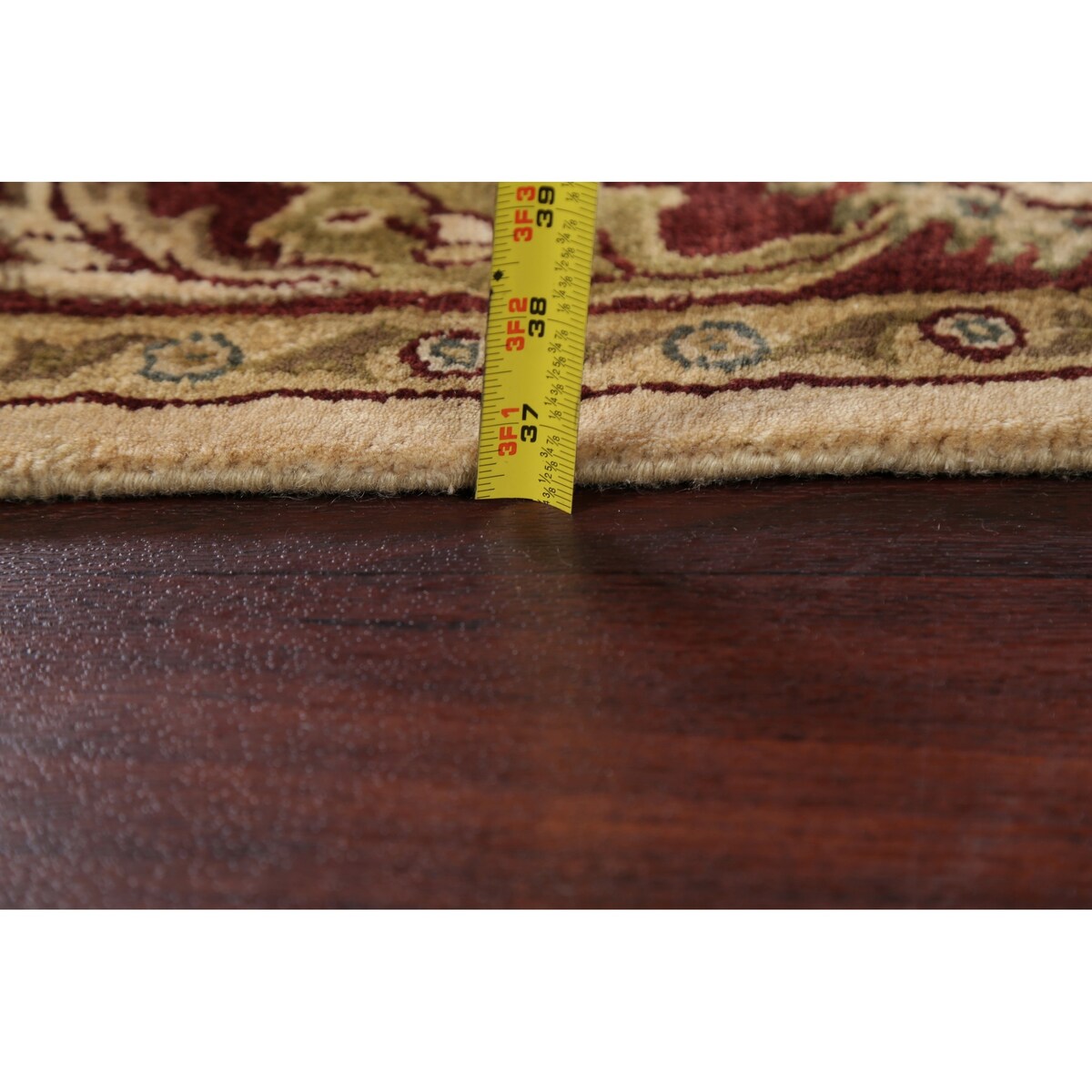 Floral Agra Oriental Area Rug Hand-tufted Wool Carpet - 5'3" x 8'3"