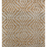 Ivory/Natural Casual Pouf