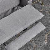 Izidro Tufted Fabric Recliner by Christopher Knight Home