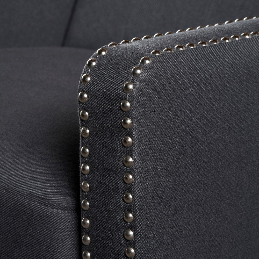 Izidro Tufted Fabric Recliner by Christopher Knight Home