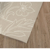 JACOBEAN FLORAL LINEN Outdoor Rug By Kavka Designs