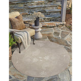 JACOBEAN FLORAL LINEN Outdoor Rug By Kavka Designs