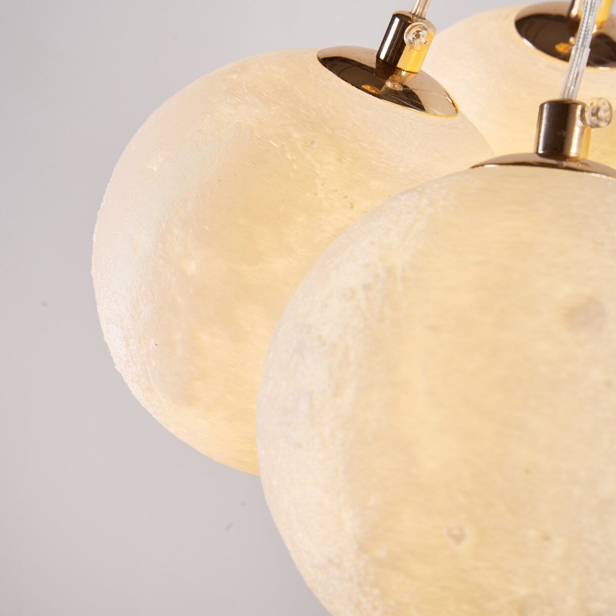 JASIWAY 7-Light 3D Printed Cluster Chandelier Island Pendant