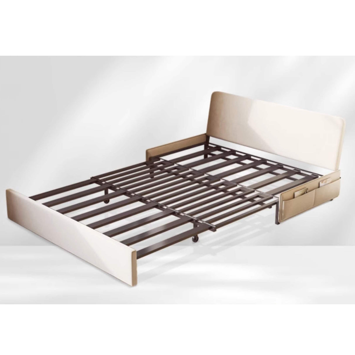 JASIWAY Convertible Sleeper Sofa Chair Bed with Storage