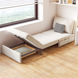 JASIWAY Convertible Sleeper Sofa Chair Bed with Storage