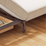 JASIWAY Convertible Sleeper Sofa Chair Bed with Storage