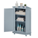 JASIWAY Triangle Bathroom Storage Cabinet with Adjustable Shelves