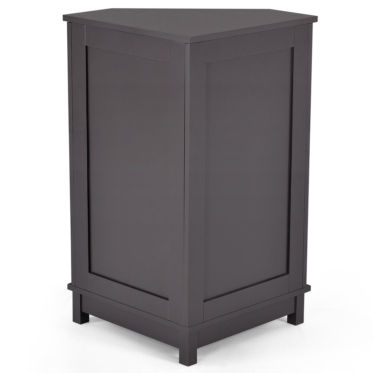 JASIWAY Triangle Bathroom Storage Cabinet with Adjustable Shelves