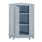 JASIWAY Triangle Bathroom Storage Cabinet with Adjustable Shelves