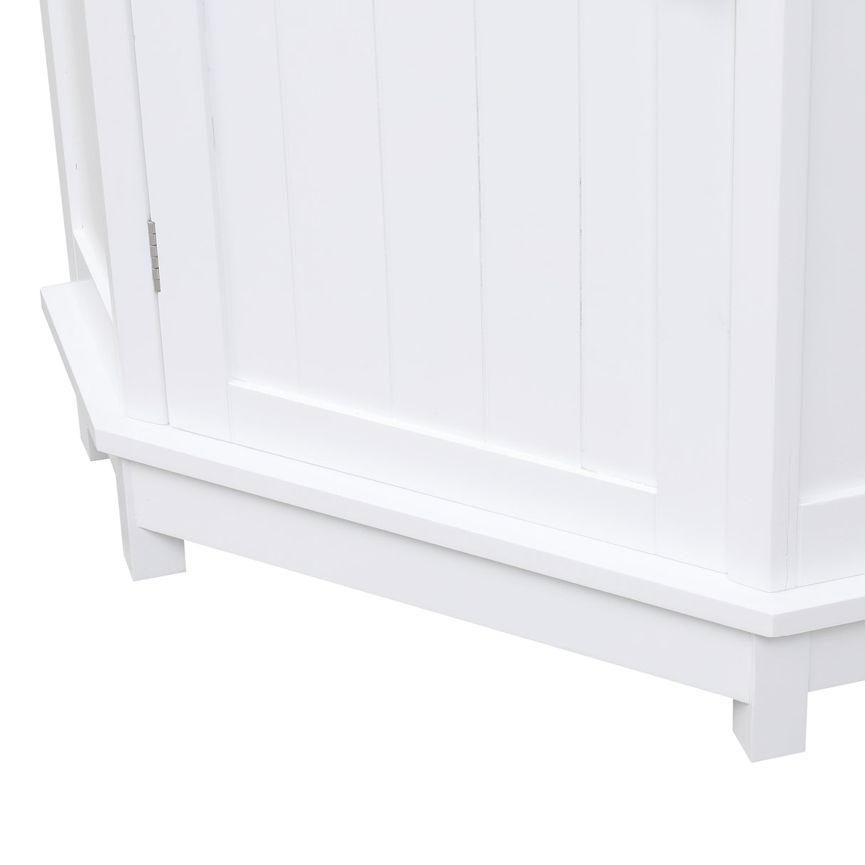 JASIWAY Triangle Bathroom Storage Cabinet with Adjustable Shelves