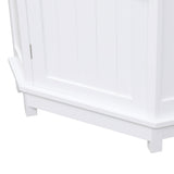 JASIWAY Triangle Bathroom Storage Cabinet with Adjustable Shelves