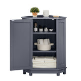 JASIWAY Triangle Bathroom Storage Cabinet with Adjustable Shelves