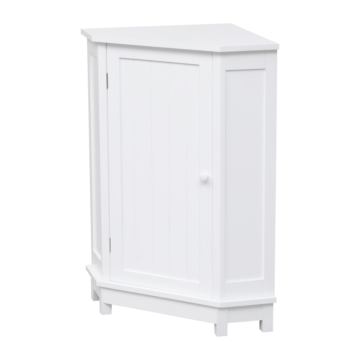 JASIWAY Triangle Bathroom Storage Cabinet with Adjustable Shelves