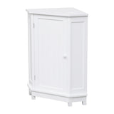 JASIWAY Triangle Bathroom Storage Cabinet with Adjustable Shelves