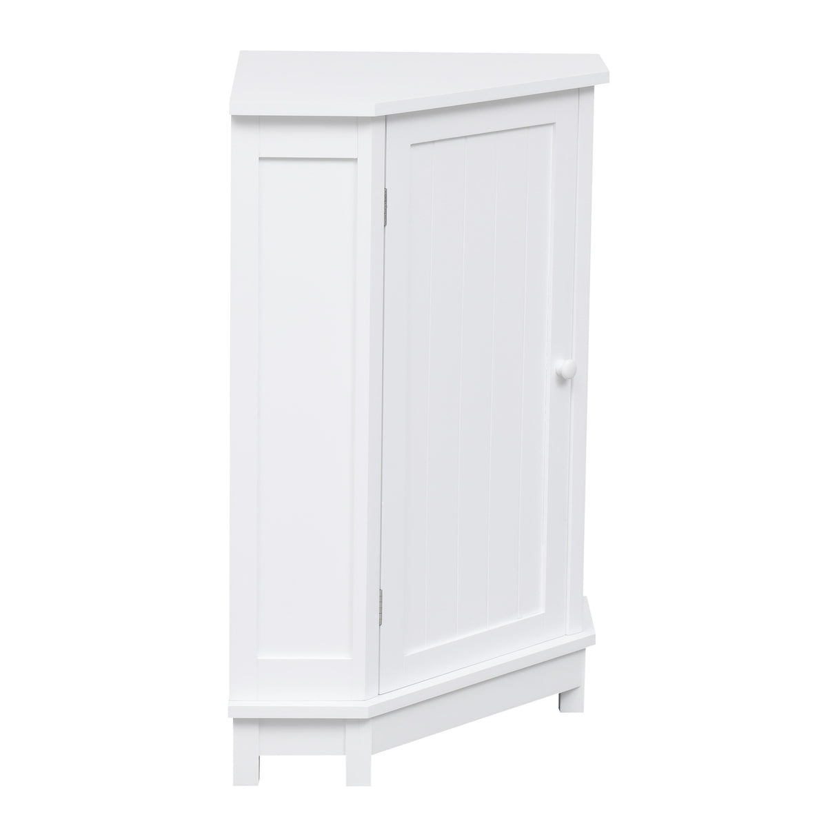 JASIWAY Triangle Bathroom Storage Cabinet with Adjustable Shelves