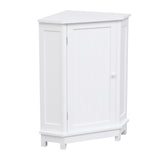 JASIWAY Triangle Bathroom Storage Cabinet with Adjustable Shelves