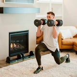 JAXJOX Adjustable Dumbbells 5-50lbs (New) - Black