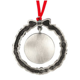 JFK 2021 Half Dollar Wreath Ornament - 2.75" x 2.75" x .0625"