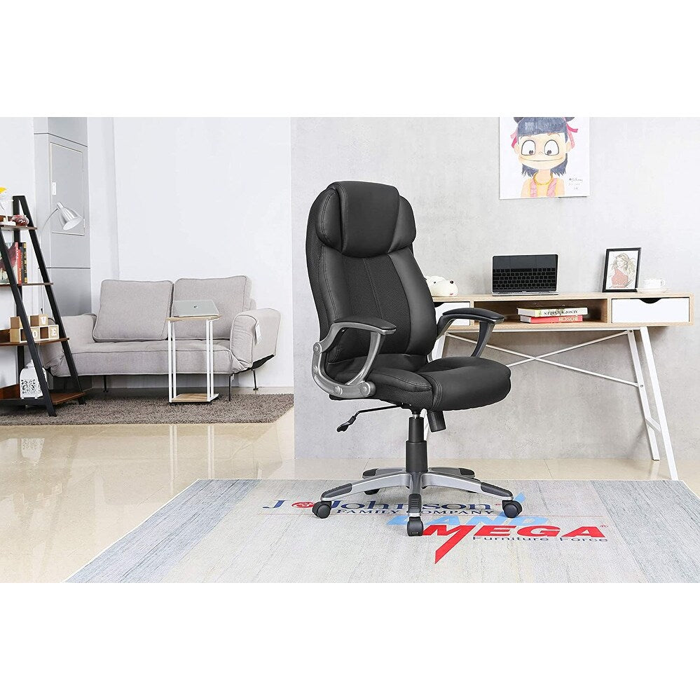 JJS High Back Swivel Ergonomic Executive Office Chair