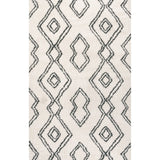 JONATHAN Y Alaro Moroccan Style Diamond Shag Area Rug
