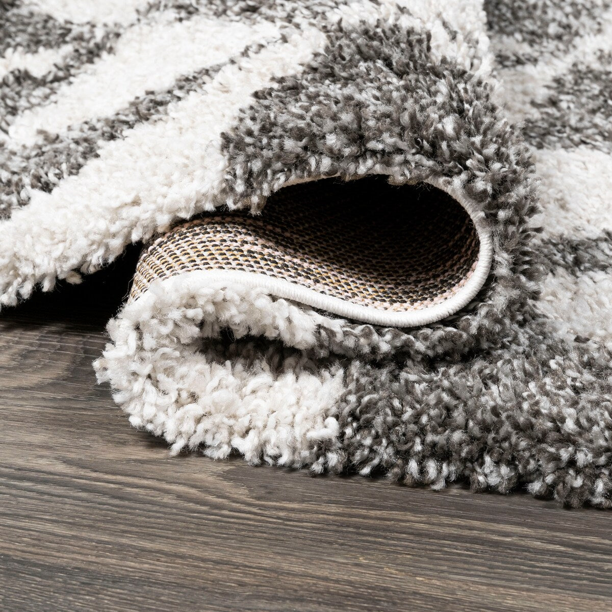 JONATHAN Y Inca Geometric Shag Area Rug