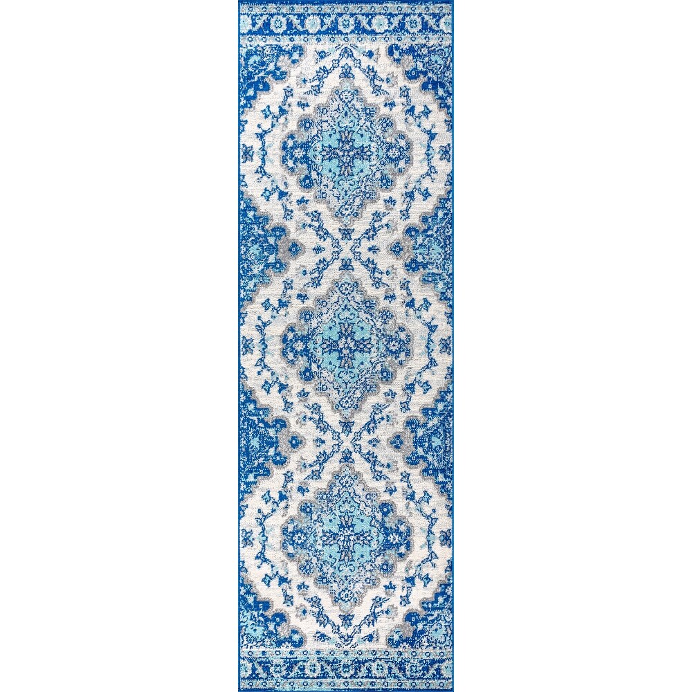JONATHAN Y Bohemian FLAIR Boho Vintage Medallion Area Rug