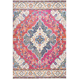 JONATHAN Y Bohemian FLAIR Boho Vintage Medallion Area Rug