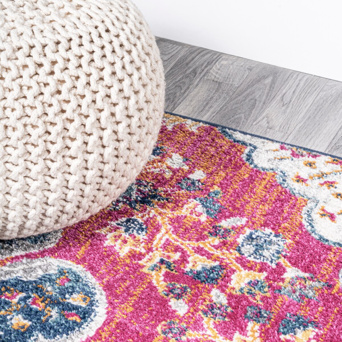 JONATHAN Y Bohemian FLAIR Boho Vintage Medallion Area Rug