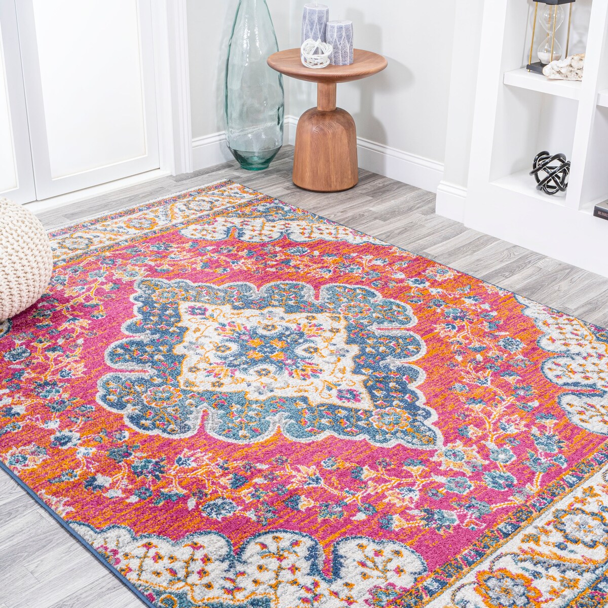 JONATHAN Y Bohemian FLAIR Boho Vintage Medallion Area Rug