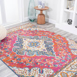 JONATHAN Y Bohemian FLAIR Boho Vintage Medallion Area Rug