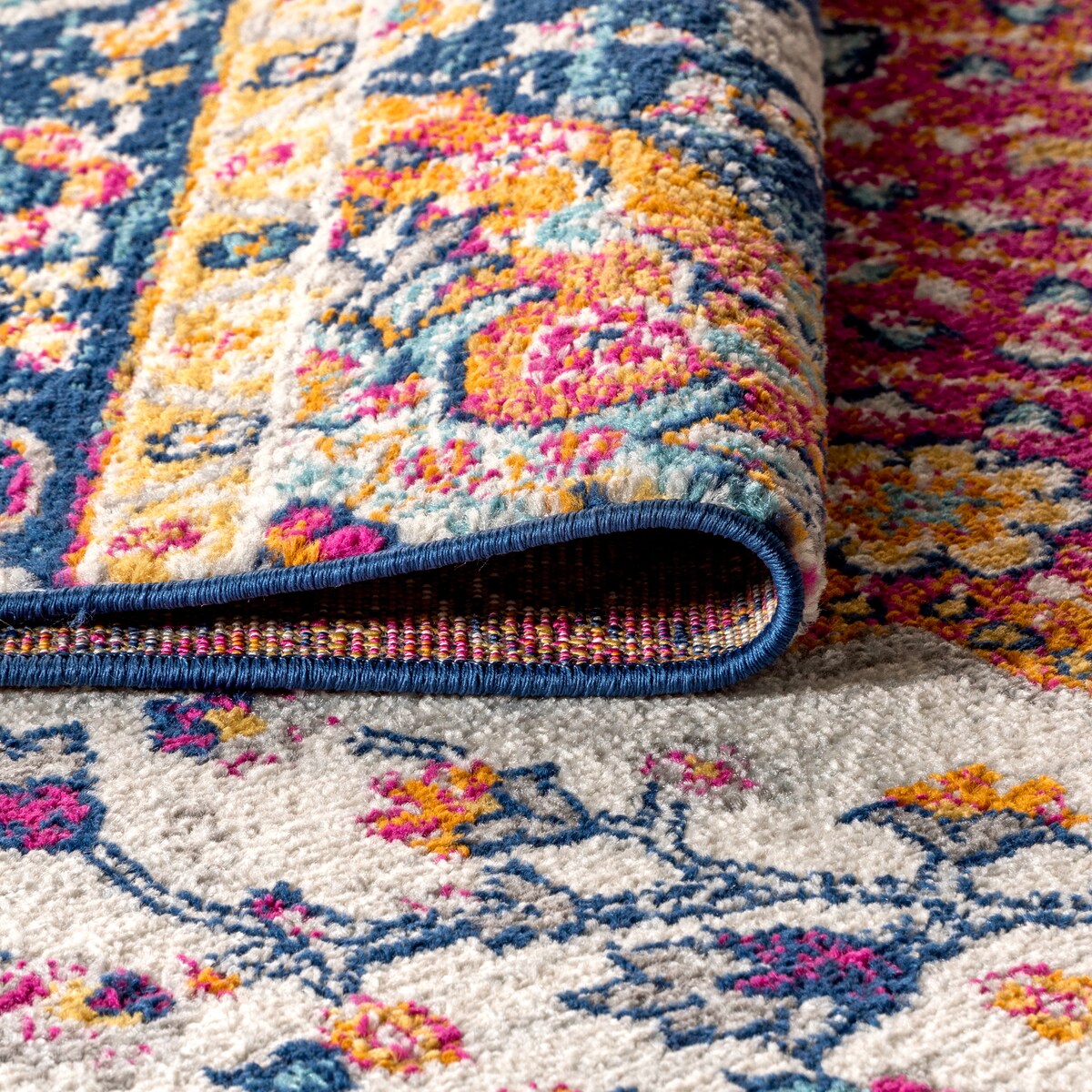 JONATHAN Y Bohemian FLAIR Boho Vintage Medallion Area Rug