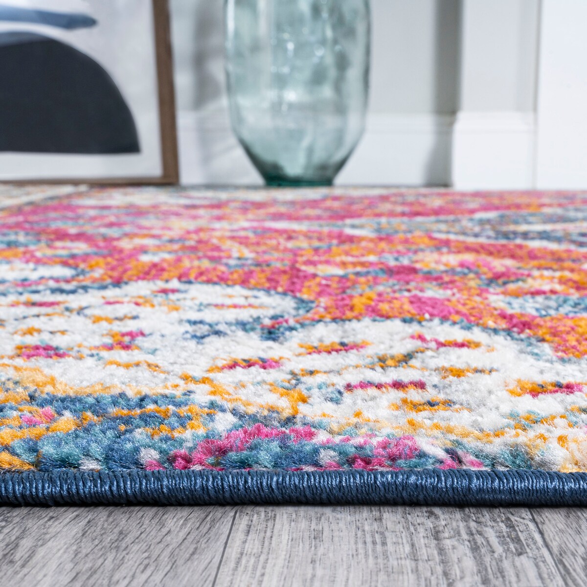 JONATHAN Y Bohemian FLAIR Boho Vintage Medallion Area Rug