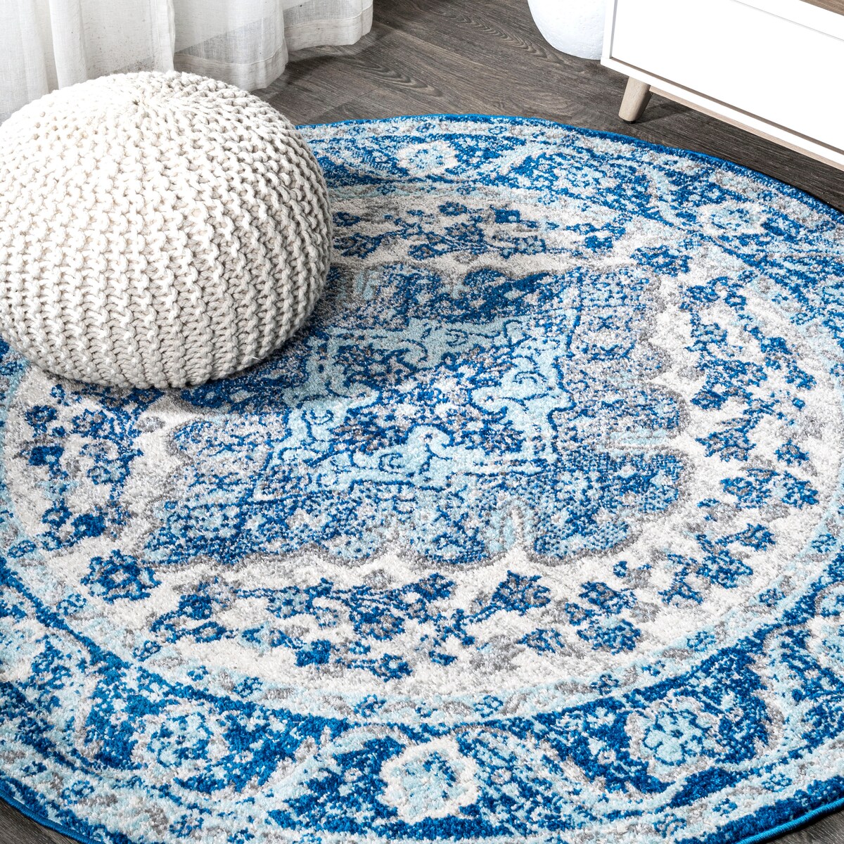 JONATHAN Y Bohemian FLAIR Boho Vintage Medallion Area Rug
