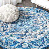 JONATHAN Y Bohemian FLAIR Boho Vintage Medallion Area Rug