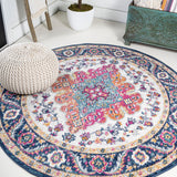 JONATHAN Y Bohemian FLAIR Boho Vintage Medallion Area Rug