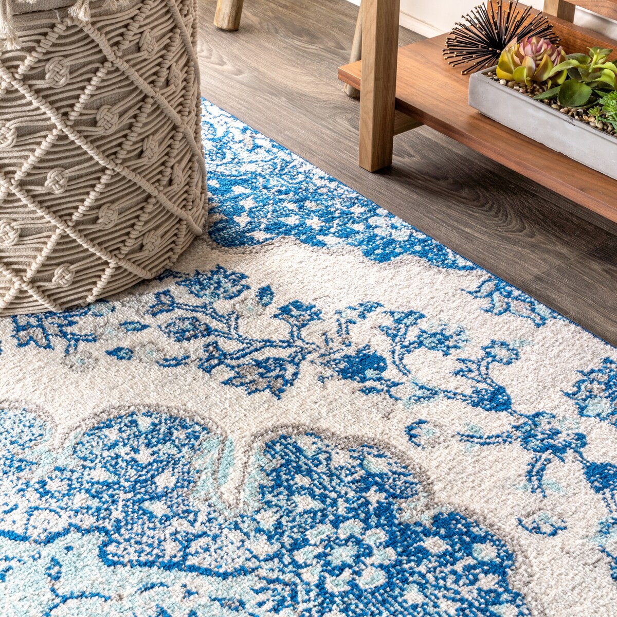 JONATHAN Y Bohemian FLAIR Boho Vintage Medallion Area Rug