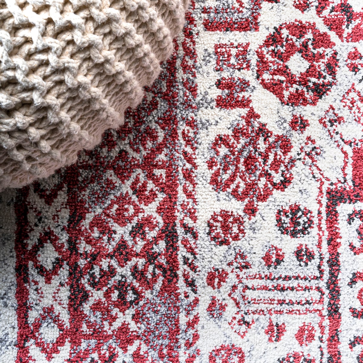JONATHAN Y Dhiya Cottage Medallion Area Rug