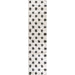 JONATHAN Y Caimari Modern Charcoal Dot Shag Area Rug