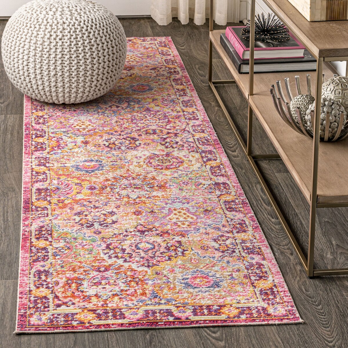 JONATHAN Y Irving Bohemian Medallion Area Rug