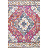 JONATHAN Y Inigo FLAIR Boho Vintage Medallion Area Rug