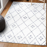 JONATHAN Y Juba Moroccan Geometric Diamond Area Rug