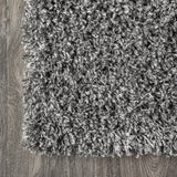 JONATHAN Y Modern Shag Plush Area Rug