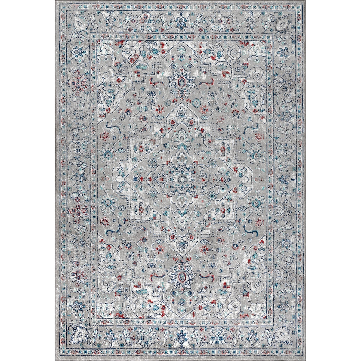 JONATHAN Y Traditional Persian Vintage Medallion Area Rug