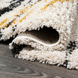 JONATHAN Y Soller Modern Bold Strie' Shag Area Rug