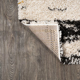 JONATHAN Y Soller Modern Bold Strie' Shag Area Rug