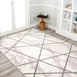 JONATHAN Y Speer Modern Abstract Muted Flowers Area Rug