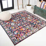 JONATHAN Y Traditional Persian Boho Floral Area Rug